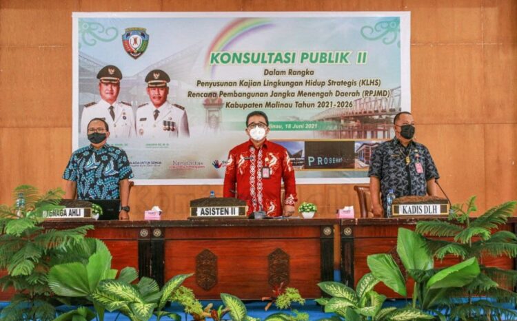 Pemkab Malinau Kembali Gelar Konsultasi Publik II KLHS RPJMD 2021-2026