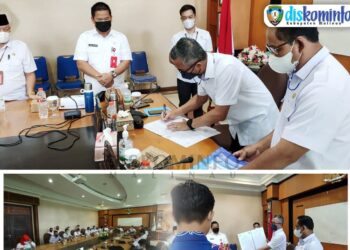 Bupati Tandatangani Perjanjian Kerjasama Dengan 6 Pihak