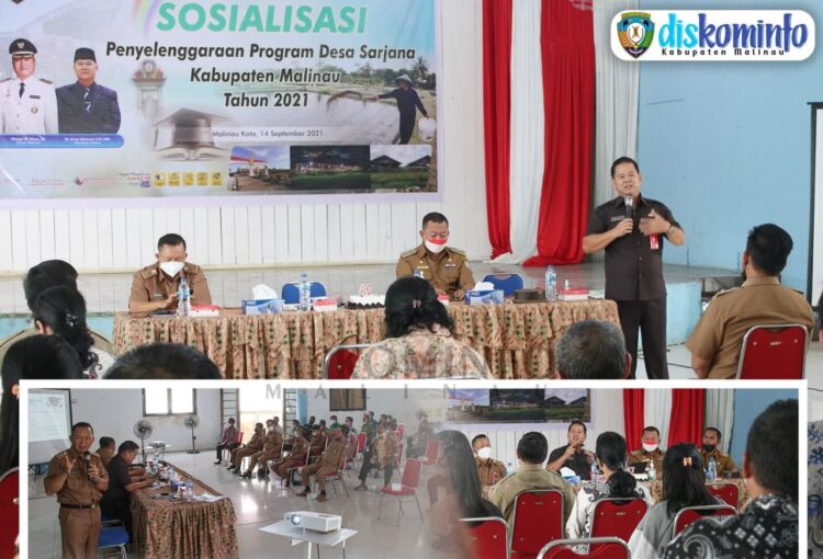 Pemkab Malinau Gelar Sosialisasi Program Desa Sarjana