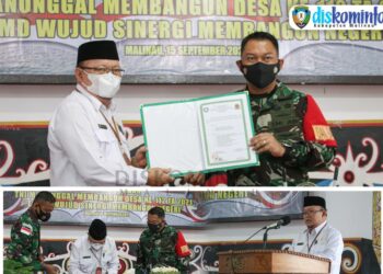 Asisten I Hadiri Pembukaan TMMD Ke-112