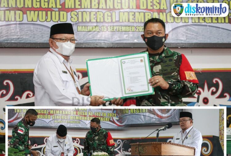 Asisten I Hadiri Pembukaan TMMD Ke-112