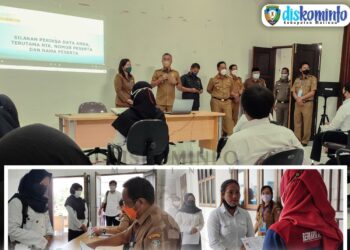 Diikuti 50 Peserta, Bupati Pantau Pelaksanaan Tes CAT