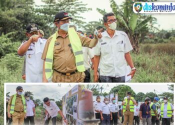 Wabup Malinau Dampingi Wagub Kaltara Lakukan Peninjauan