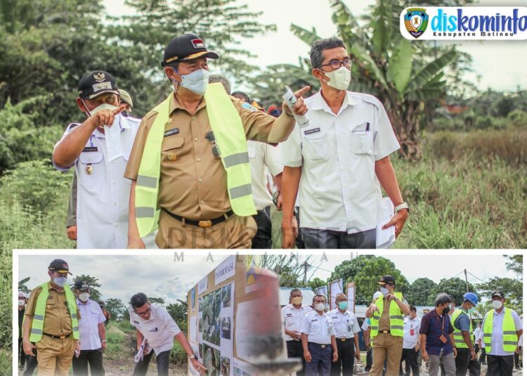 Wabup Malinau Dampingi Wagub Kaltara Lakukan Peninjauan
