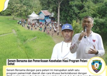 Senam Bersama dan Periksa Kesehatan Hiasai Program Petani Sehat