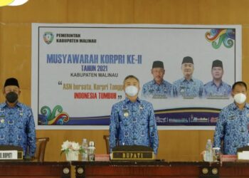 Buka Musyawarah KORPRI ke- II, Bupati Harapkan Keteladanan dan Profesional Pelayanan