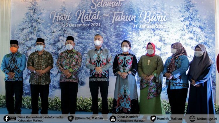 Rayakan Natal, Wabup Silaturahmi ke Rumah Bupati, Sekda dan Pejabat Daerah Lainnya