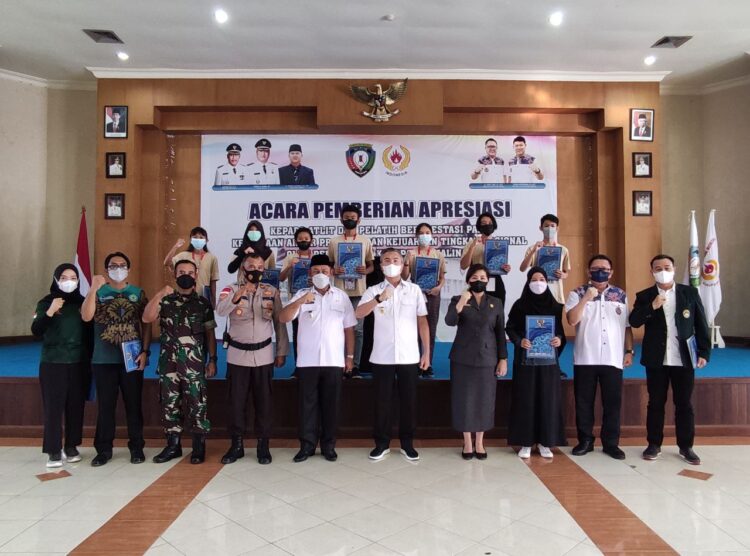 Capai Prestasi, Pemkab Berikan Apresiasi Kepada Atlet dan Pelatih