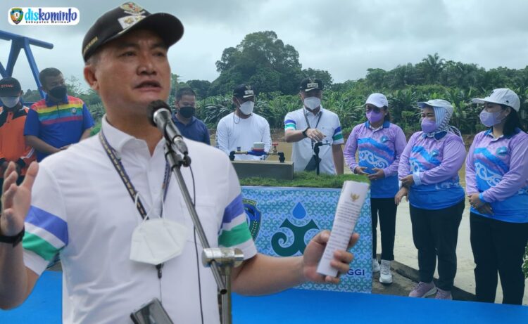 Bupati Launching Program Pemasangan Sambungan Rumah Murah