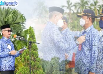 Apel Korpri Perdana, 225 ASN Terima Piagam Tanda Kehormatan Satyalancana Karya Satya