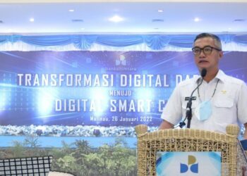 Bupati Buka Sosialisasi Transformasi Digital Daerah Menuju Digital Smart City