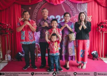 Rayakan Imlek, Bupati Kunjungi Rumah Warga Tionghoa