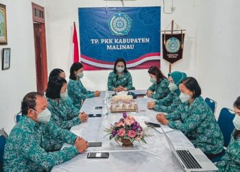 TP PKK Malinau Ikuti Pembekalan Kader PKK Pro Sehat Kendali Covid-19