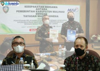 Jalankan Misi Sosial, Pemkab Jalin Kesepakatan Bersama Dengan MAF Indonesia