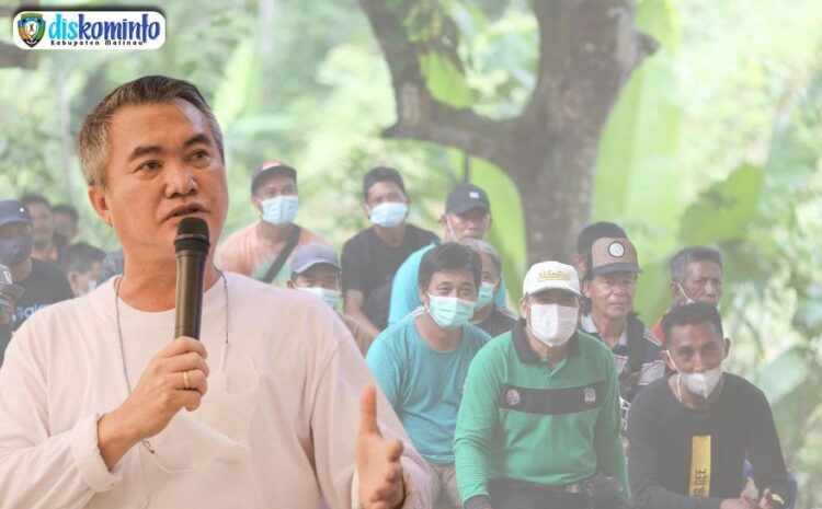 Program Petani Sehat, Bupati Laksanakan Kegiatan Bersama Kelompok Tani Desa Respen Tubu