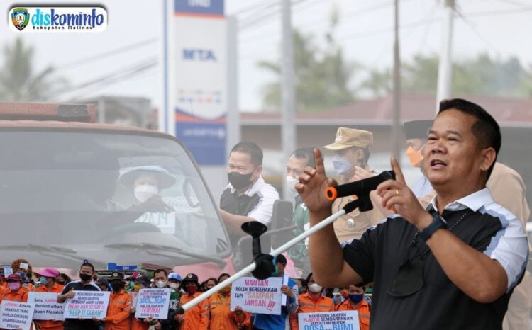 Peringati HPSN, Pemkab Turun Ke Jalan Lakukan Flashmob Aksi Peduli Sampah