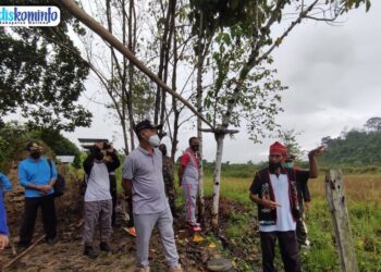 Bupati Kunjungi Kelompok Tani Desa Mentarang Baru