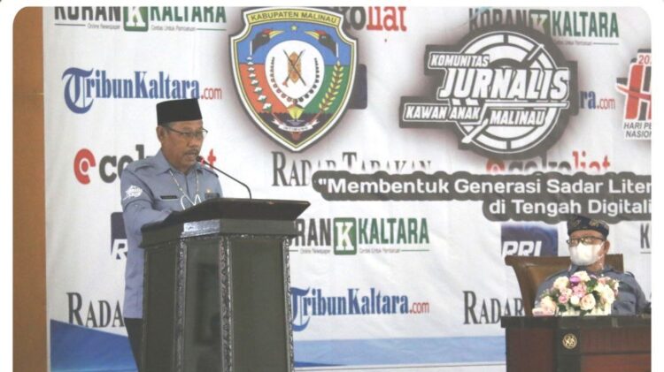 Wabup Buka Pelatihan Jurnalistik Bagi Pelajar se-Kabupaten Malinau