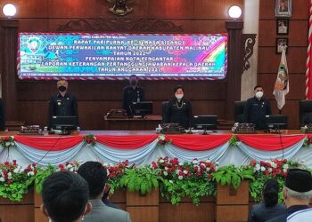 Bupati Sampaikan LKPJ Tahun Anggaran 2021