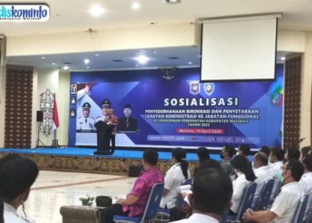 Bupati Buka Sosialisasi Penyederhanaan Birokrasi dan Penyetaraan Jabatan Administrasi ke Jabatan Fungsional