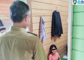 Temui Korban Penculikan, Bupati Beri Dukungan Moril