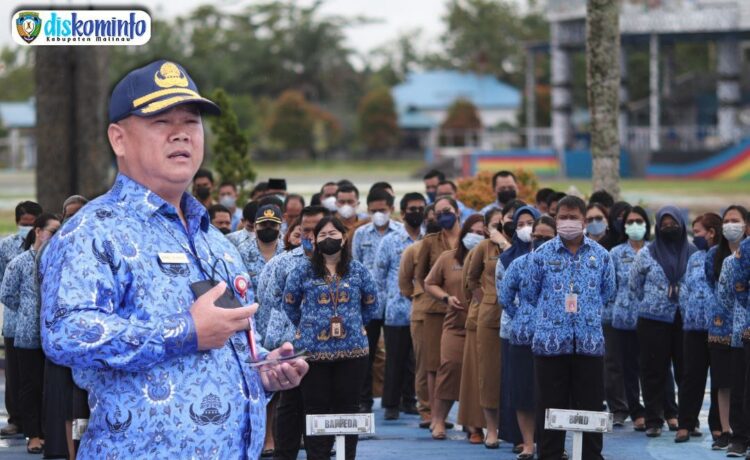 Sekda Pimpin Apel Gabungan Korpri