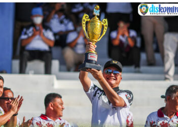 Bupati Buka Turnamen Sepak Bola Liga 1 dan 2