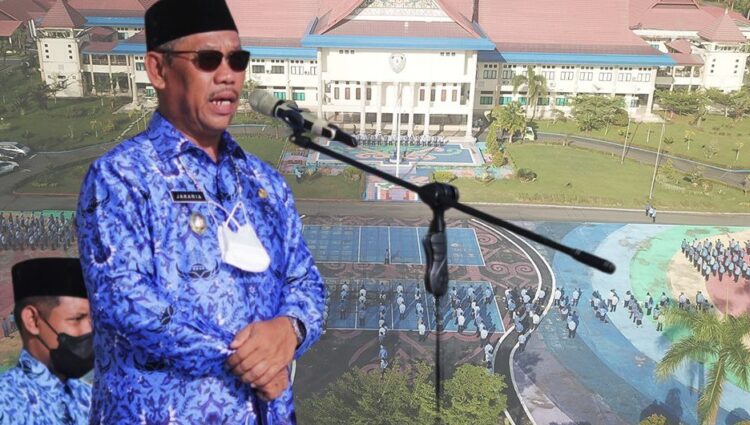 Pimpin Apel Gabungan Korpri, Wabup : Bekali Diri Sebagai ASN