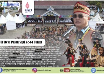 Perayaan HUT Ke- 64 Desa Wisata Pulau Sapi Resmi Dibuka, Bupati Sampaikan Ragam Manfaat Untuk Masyarakat