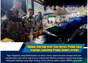 Pemdes Malinau Seberang Gelar Expo Inovasi Produk Lokal Dan Launching Produk Bumdes Serindit