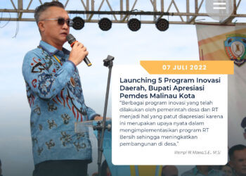 Launching 5 Program Inovasi Daerah, Bupati Apresiasi Pemdes Malinau Kota