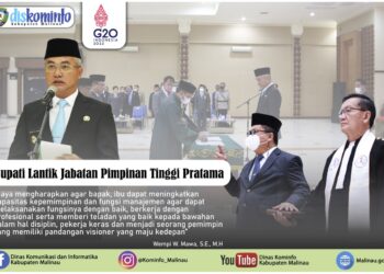 Bupati Lantik Pejabat JPTP
