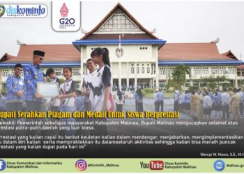 Pimpin Apel Korpri, Bupati Serahkan Piagam dan Medali Untuk Siswa Berprestasi