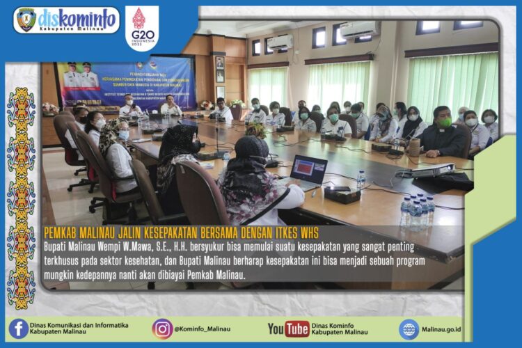 Pemkab. Malinau Jalin Kesepakatan Bersama Dengan ITKES WHS