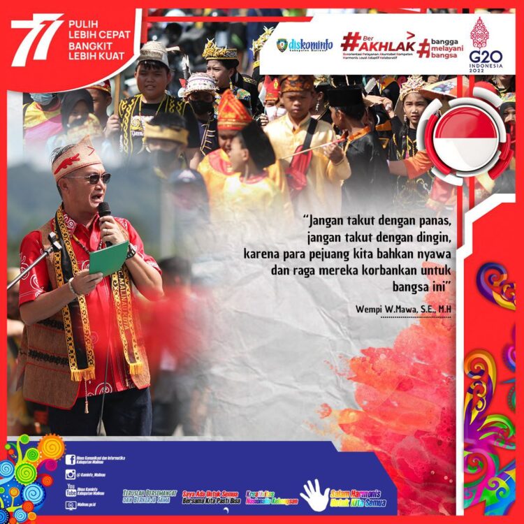 5.063 Peserta Meriahkan Karnaval Budaya Se-Kecamatan Malinau Kota