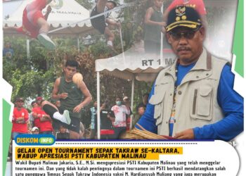 Gelar Open Tournament Sepak Takraw se-Kaltara, Wabup Apresiasi PSTI Kabupaten Malinau