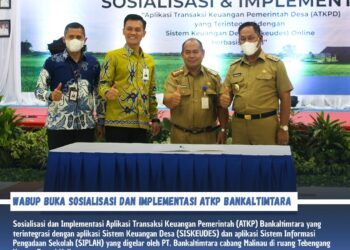 Wabup Buka Sosialisasi dan Implementasi ATKP Bankaltimtara