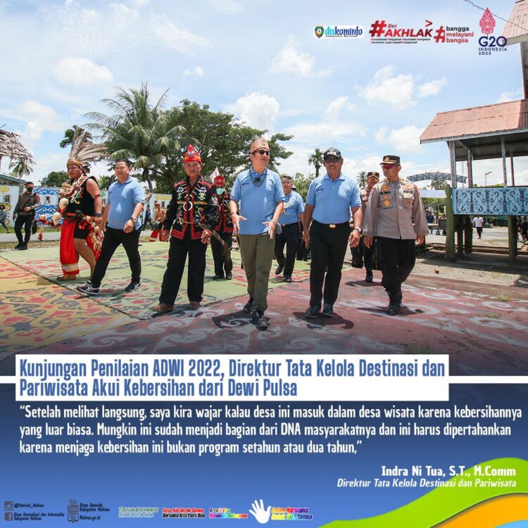 Kunjungan Penilaian ADWI 2022, Direktur Tata Kelola Destinasi dan Pariwisata Akui Kebersihan Dewi Pulsa