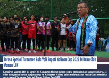 Terasa Spesial Turnamen Bola Voli Bupati Malinau Cup 2022 Di Buka Oleh Wamen LHK