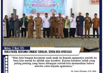 Buka Paskil Bersama Tingkat Sekolah, Sekda Beri Apresiasi