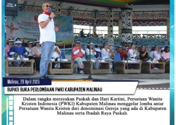 Bupati Buka Perlombaan PWKI Kabupaten Malinau