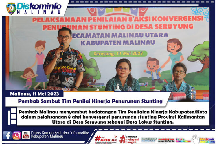 Pemkab Sambut Tim Penilai Kinerja Penurunan Stunting