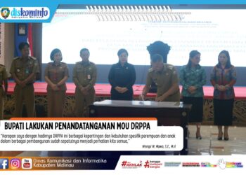 Bupati Lakukan Penandatanganan MOU DRPPA