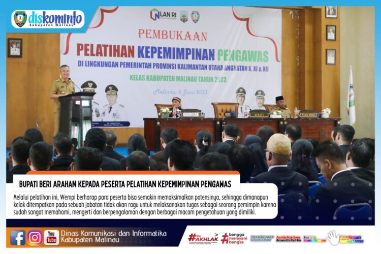 Bupati Beri Arahan Kepada Peserta Pelatihan Kepemimpinan Pengawas