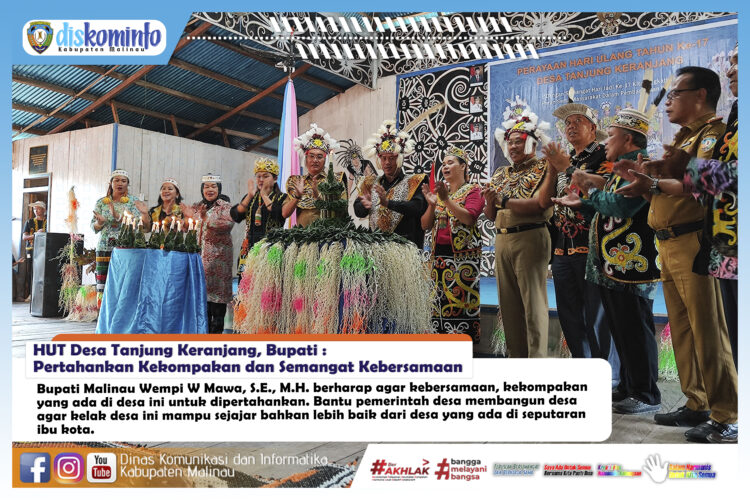 HUT Desa Tanjung Keranjang, Bupati : Pertahankan Kekompakan dan Semangat Kebersamaan