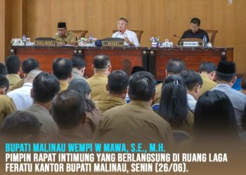 Rapat Intimung, Bupati Sampaikan Hal Penting