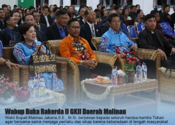 Wabup Buka Rakerda II GKII Daerah Malinau