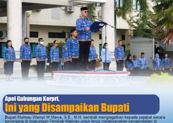 Apel Gabungan Korpri, Bupati Harapkan Menjadi Perekat dan Pemersatu