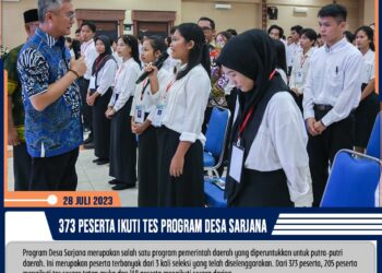 373 Peserta Ikuti Tes Program Desa Sarjana