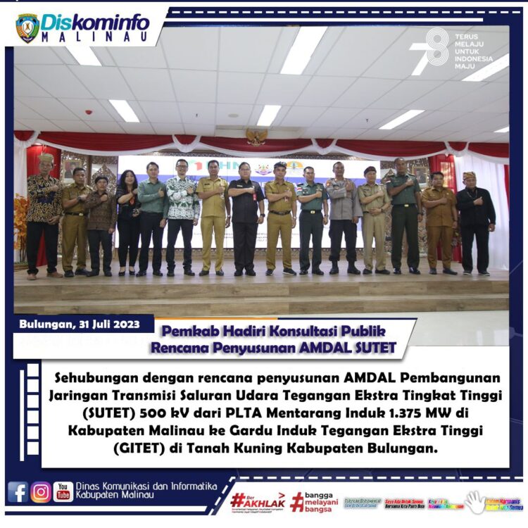 Pemkab Hadiri Konsultasi Publik Rencana Penyusunan AMDAL SUTET